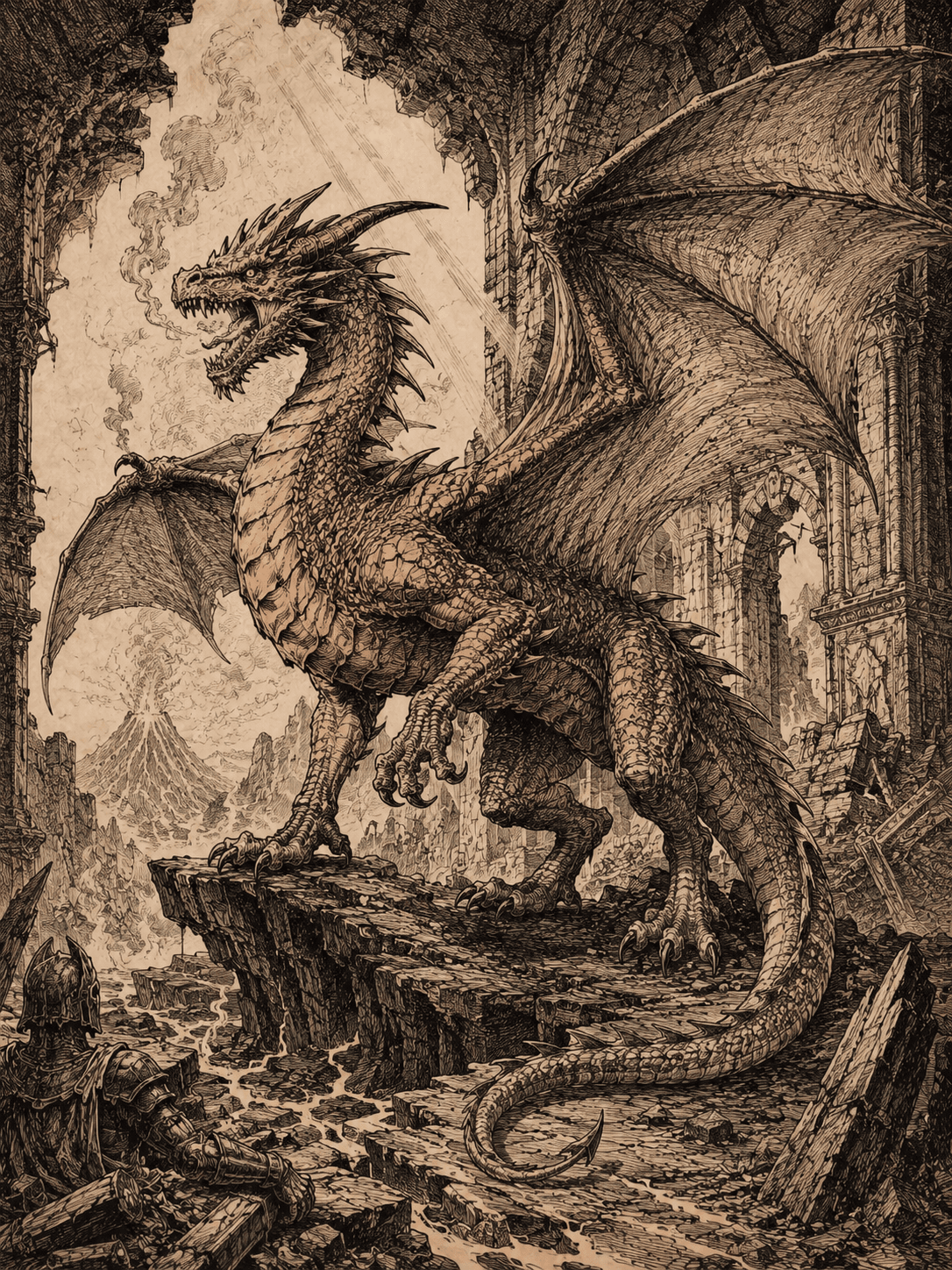 Young Red Dragon
